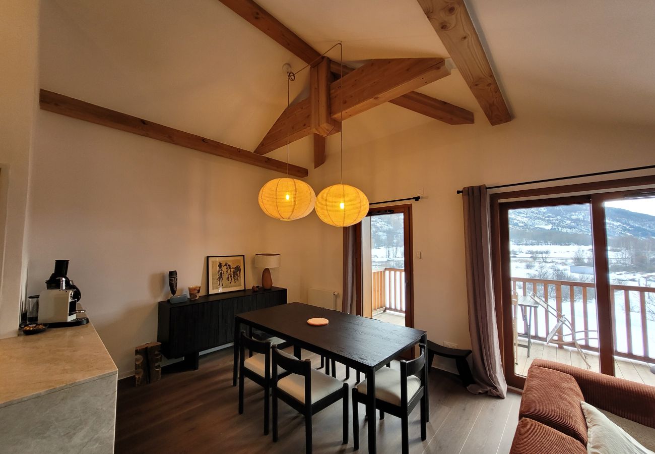 Appartement à Le Monêtier-les-Bains - Beau T3 neuf à 1km des pistes