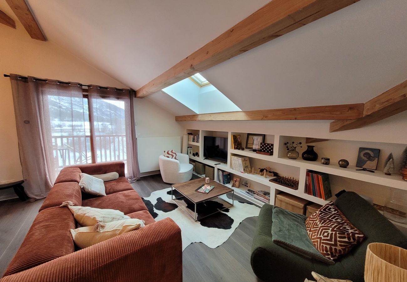 Appartement à Le Monêtier-les-Bains - Beau T3 neuf à 1km des pistes